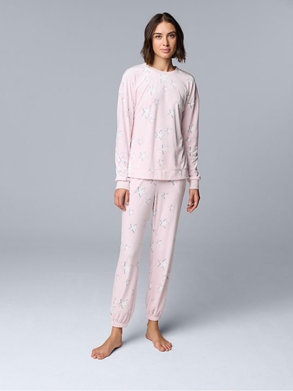 Simply Vera Vera Wang Pajama Jogger Set, XXL, NWT